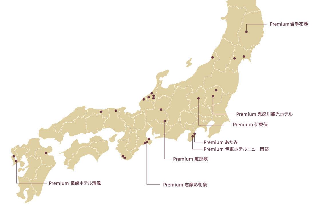 大江戸温泉物語premium MAP