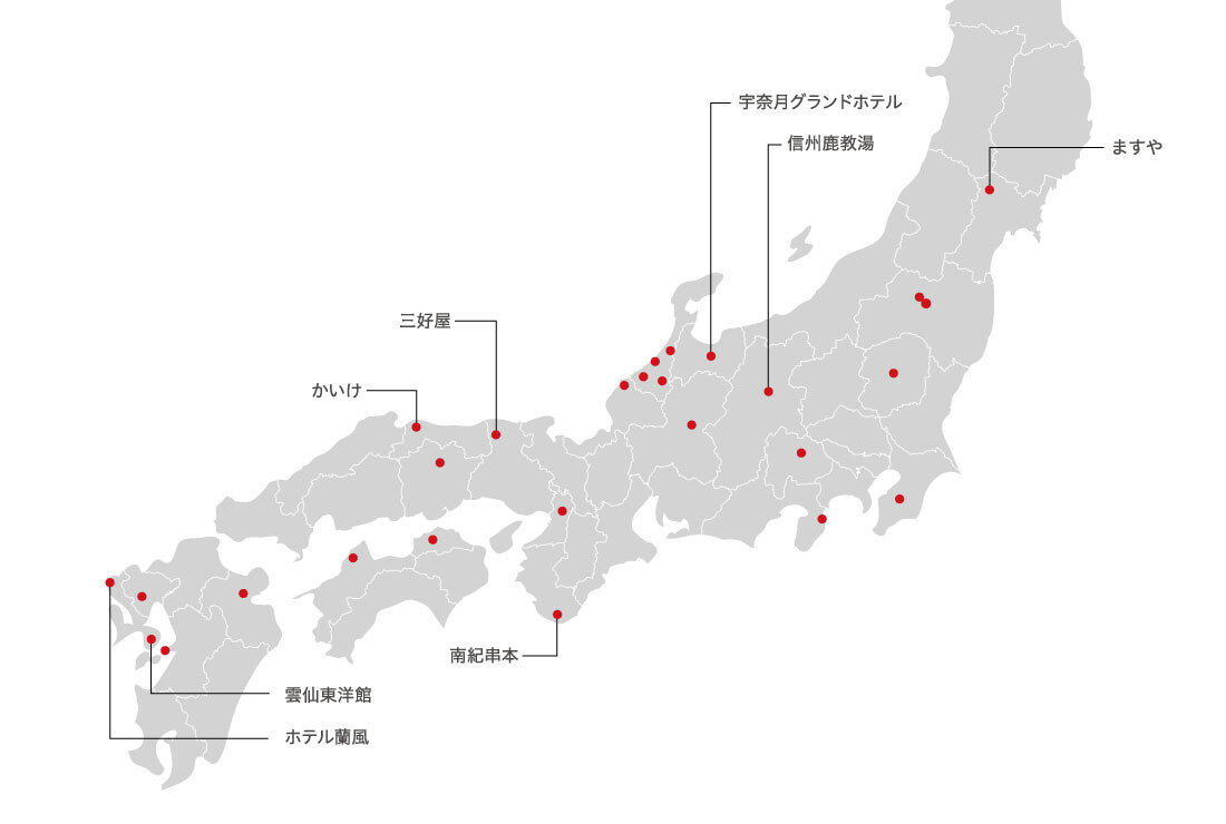 大江戸温泉物語standard MAP