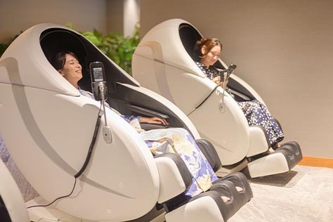 高性能マッサージチェア