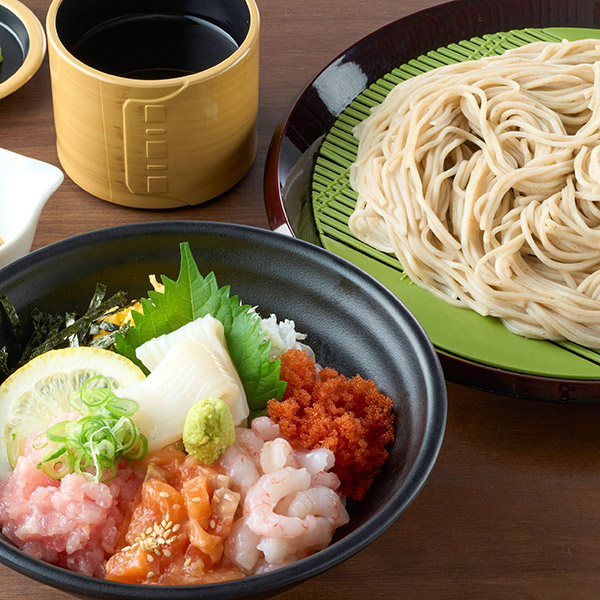 ミニしおさい丼ともりそば（うどん）セット