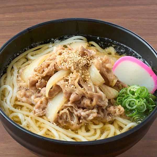 でらっくす肉うどん（そば）