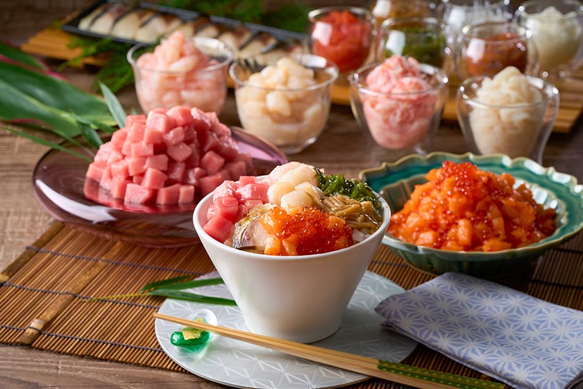 海鮮のっけ丼