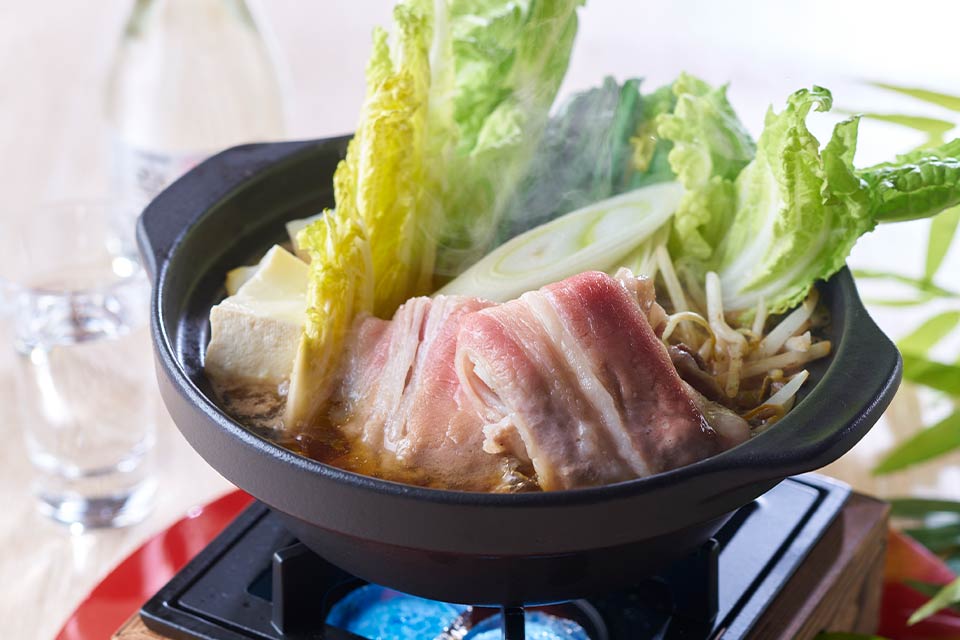 桜山豚と野菜 個食鍋