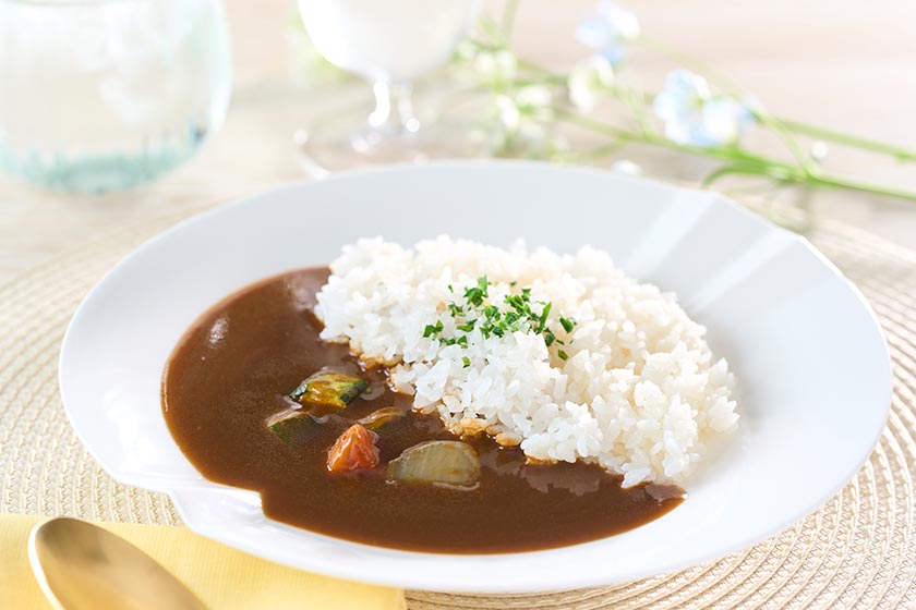 朝カレー