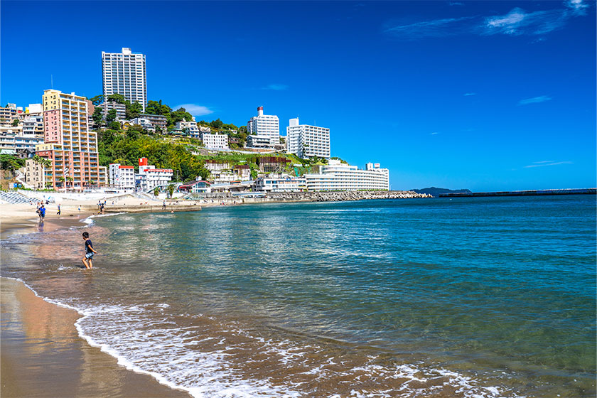 レトロ観光パンフレット熱海海上ホテル、温泉リゾート レトロ観光パンフレット熱海海上ホテル、温泉リゾート